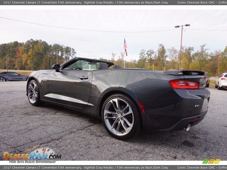2017 Chevrolet Camaro LT Convertible 50th Anniversary Nightfall Gray Metallic / 50th Anniversary Jet Black/Dark Gray Photo #5