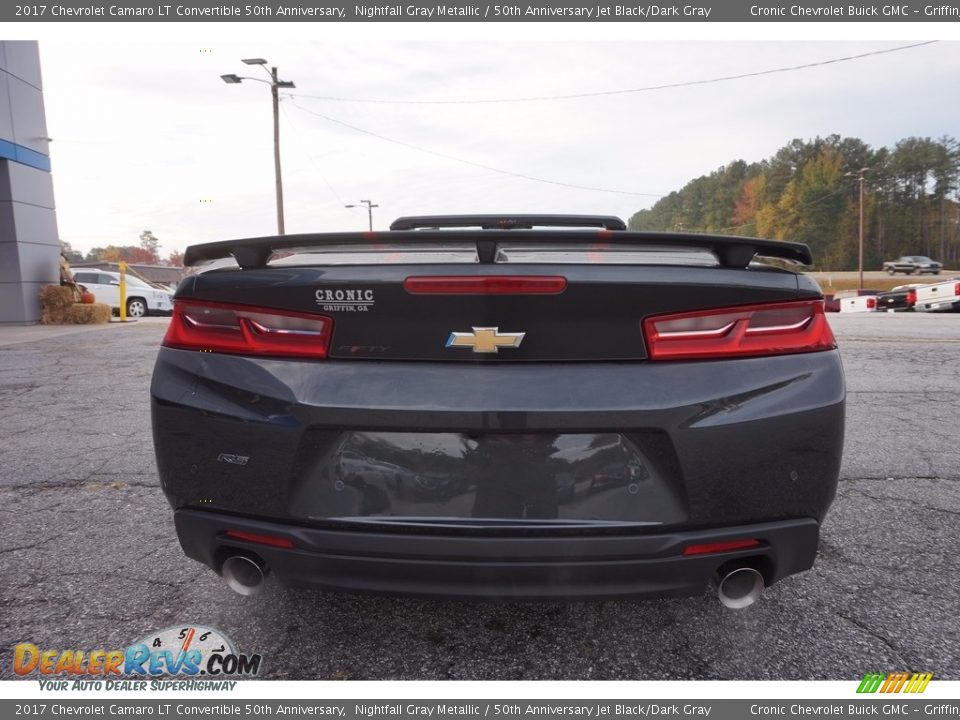 2017 Chevrolet Camaro LT Convertible 50th Anniversary Nightfall Gray Metallic / 50th Anniversary Jet Black/Dark Gray Photo #6