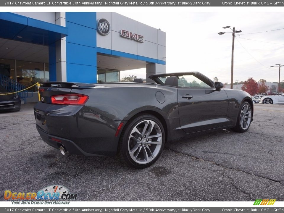 2017 Chevrolet Camaro LT Convertible 50th Anniversary Nightfall Gray Metallic / 50th Anniversary Jet Black/Dark Gray Photo #7