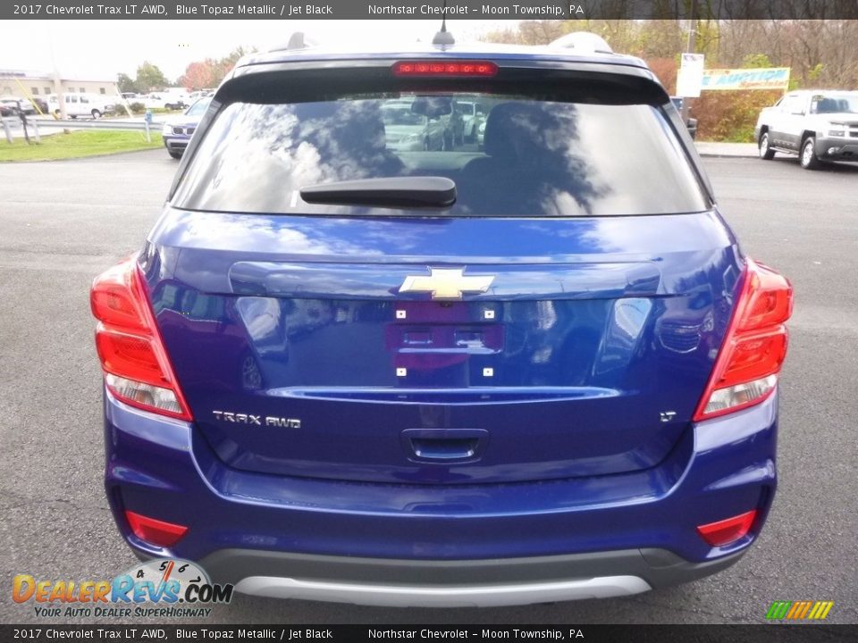 2017 Chevrolet Trax LT AWD Blue Topaz Metallic / Jet Black Photo #6