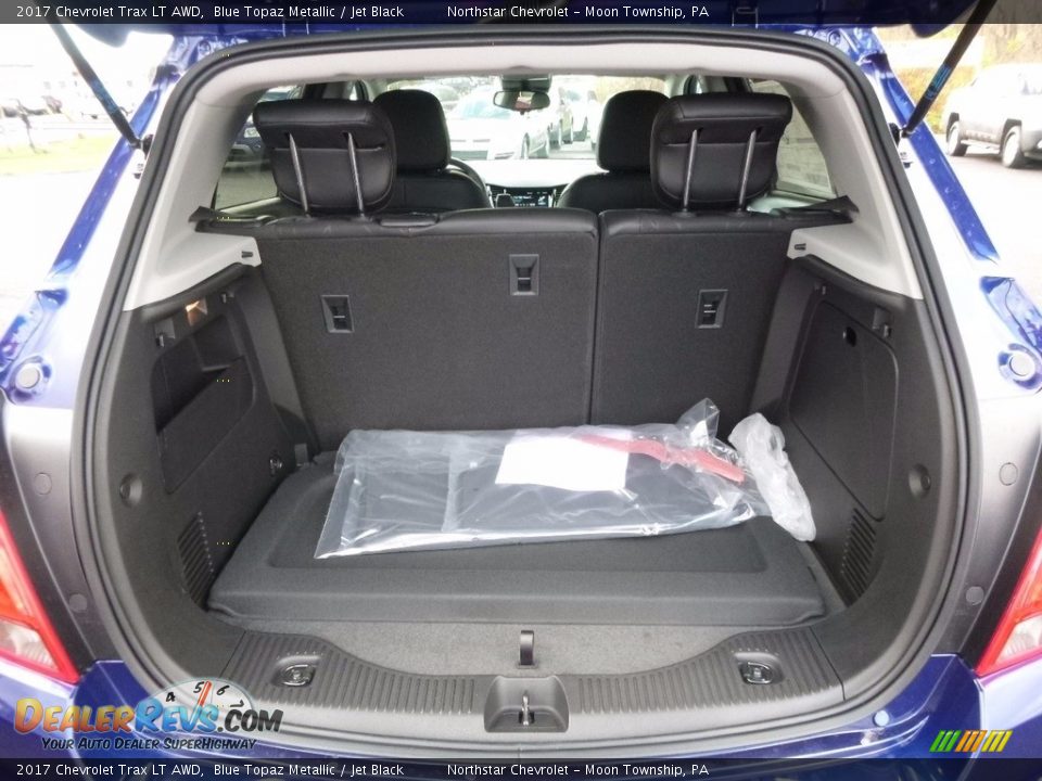 2017 Chevrolet Trax LT AWD Blue Topaz Metallic / Jet Black Photo #7