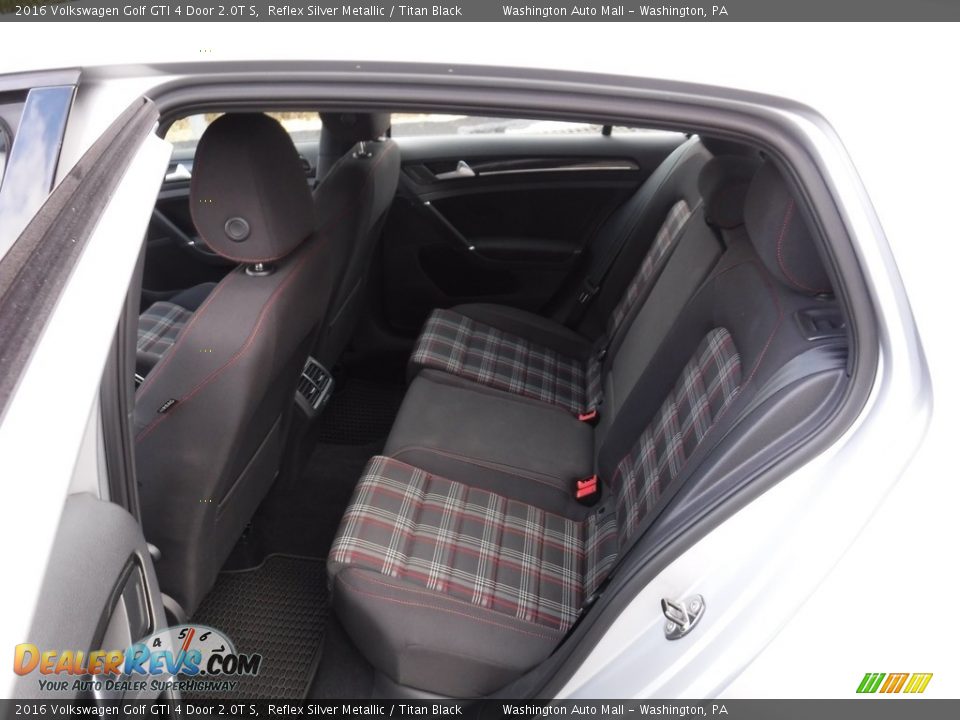 Rear Seat of 2016 Volkswagen Golf GTI 4 Door 2.0T S Photo #21