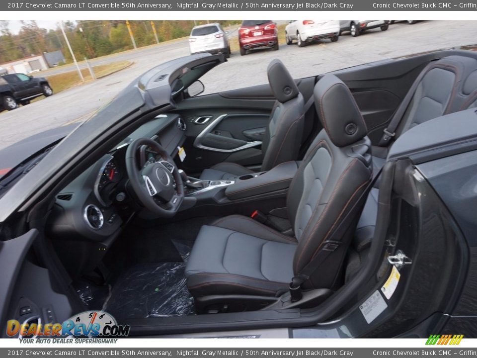 50th Anniversary Jet Black/Dark Gray Interior - 2017 Chevrolet Camaro LT Convertible 50th Anniversary Photo #9