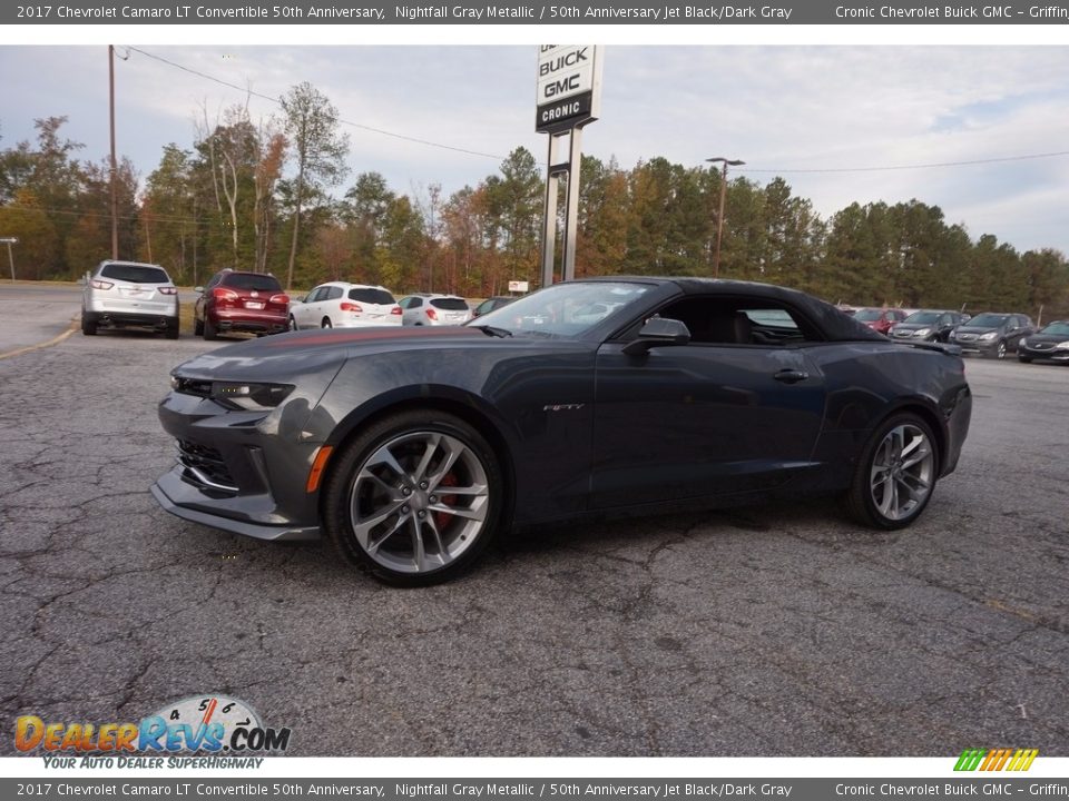 2017 Chevrolet Camaro LT Convertible 50th Anniversary Nightfall Gray Metallic / 50th Anniversary Jet Black/Dark Gray Photo #11