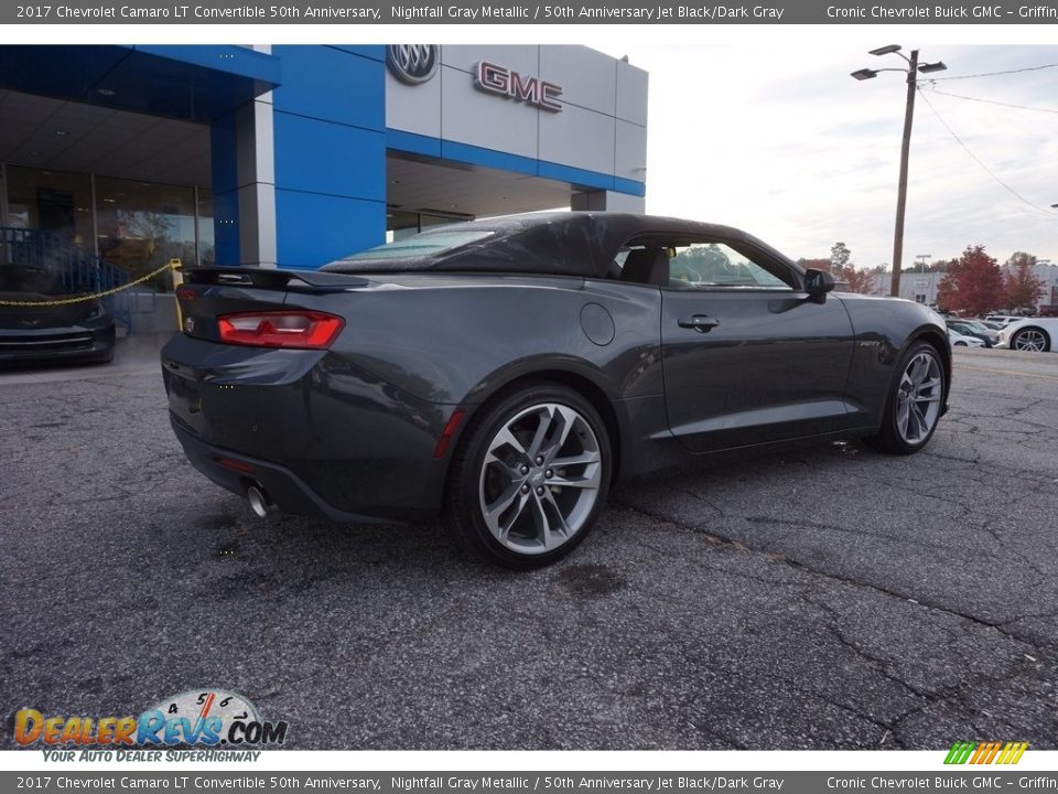 2017 Chevrolet Camaro LT Convertible 50th Anniversary Nightfall Gray Metallic / 50th Anniversary Jet Black/Dark Gray Photo #13