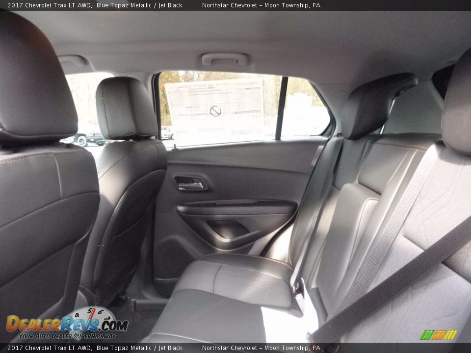 2017 Chevrolet Trax LT AWD Blue Topaz Metallic / Jet Black Photo #12