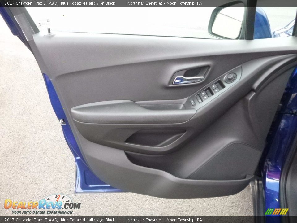 2017 Chevrolet Trax LT AWD Blue Topaz Metallic / Jet Black Photo #14