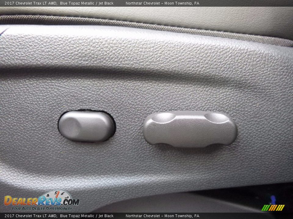 2017 Chevrolet Trax LT AWD Blue Topaz Metallic / Jet Black Photo #15