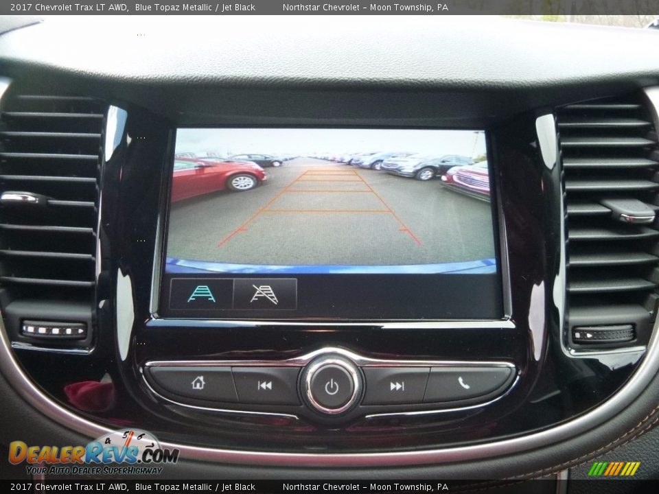 2017 Chevrolet Trax LT AWD Blue Topaz Metallic / Jet Black Photo #18