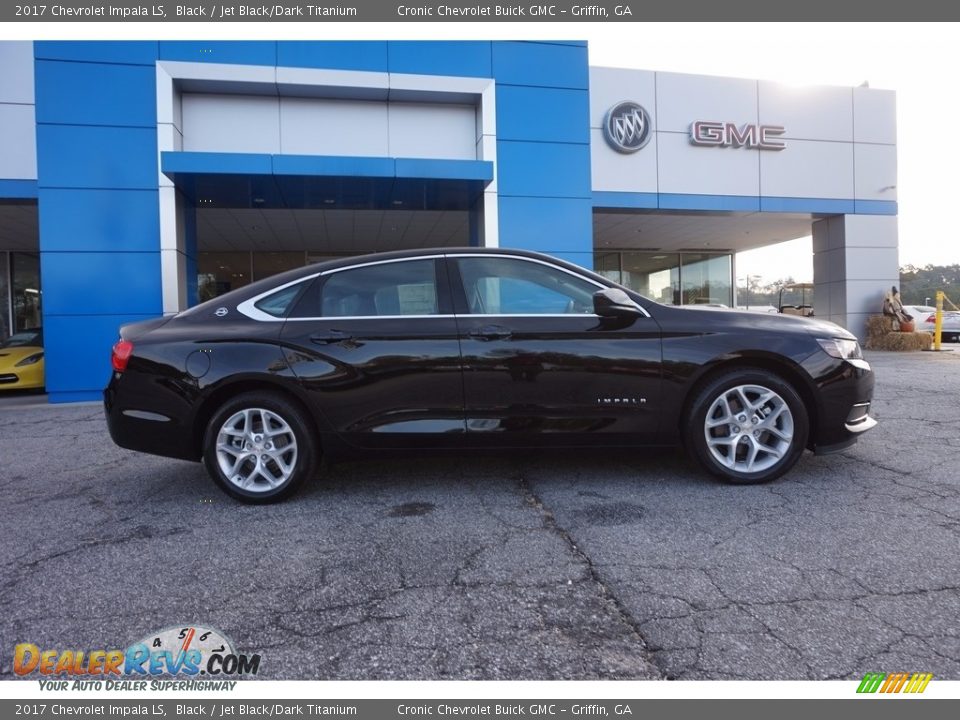 2017 Chevrolet Impala LS Black / Jet Black/Dark Titanium Photo #8