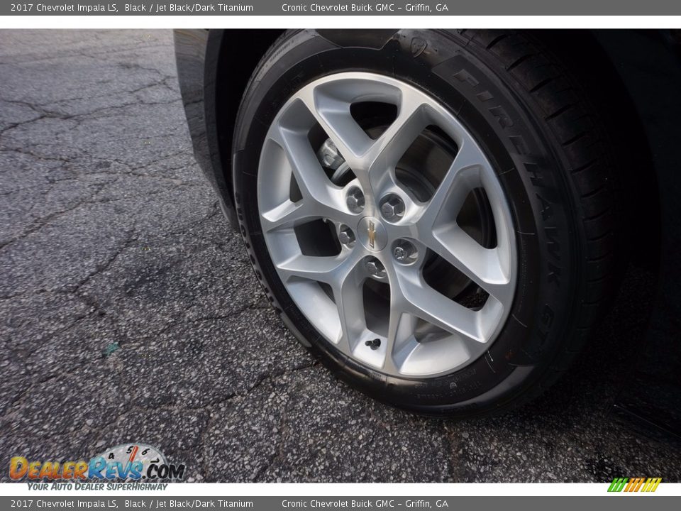 2017 Chevrolet Impala LS Black / Jet Black/Dark Titanium Photo #11