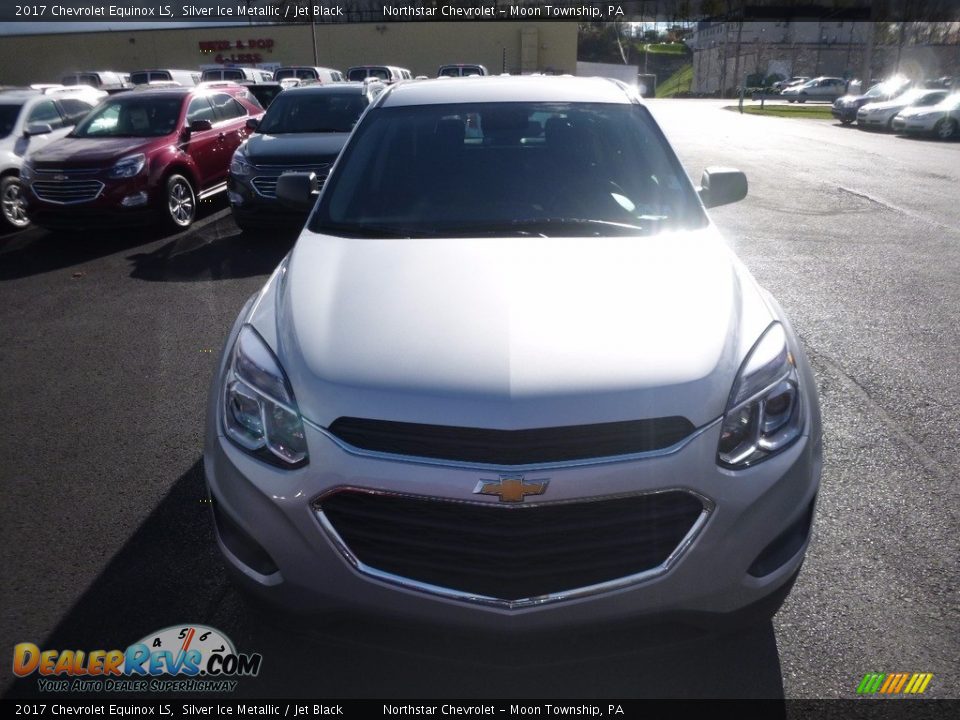 2017 Chevrolet Equinox LS Silver Ice Metallic / Jet Black Photo #2