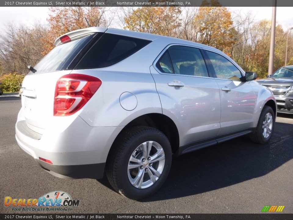 2017 Chevrolet Equinox LS Silver Ice Metallic / Jet Black Photo #6