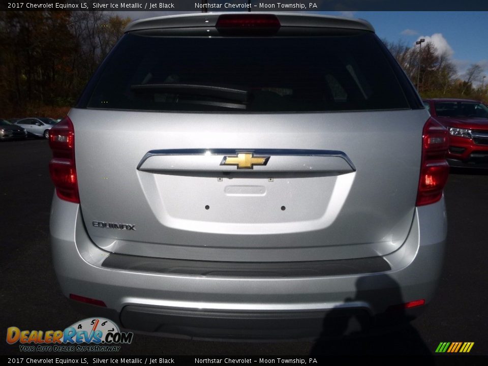 2017 Chevrolet Equinox LS Silver Ice Metallic / Jet Black Photo #7