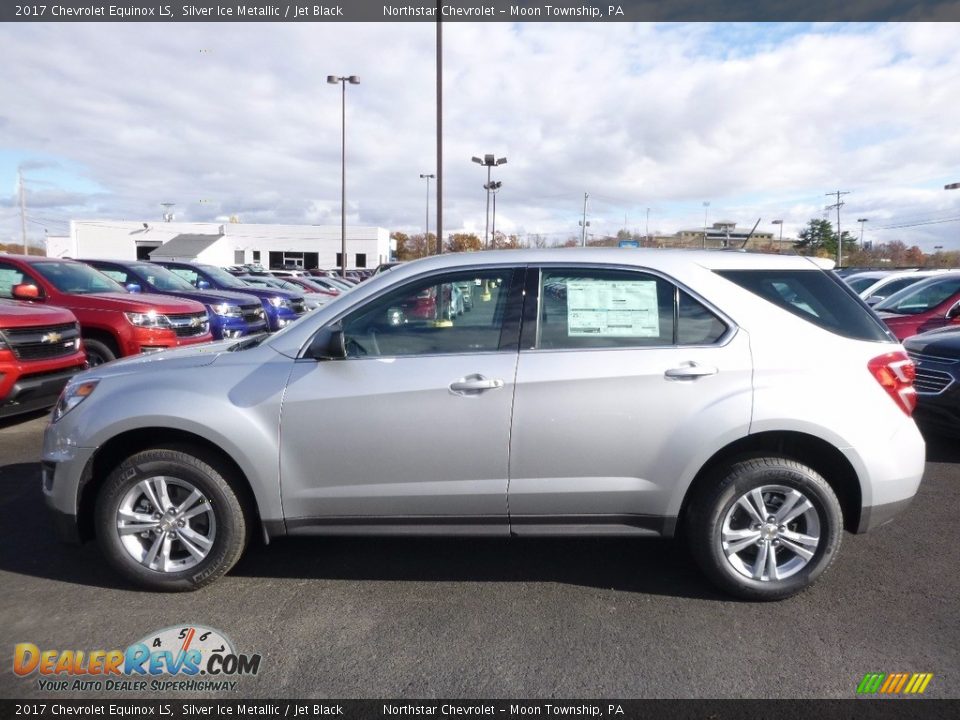 2017 Chevrolet Equinox LS Silver Ice Metallic / Jet Black Photo #10