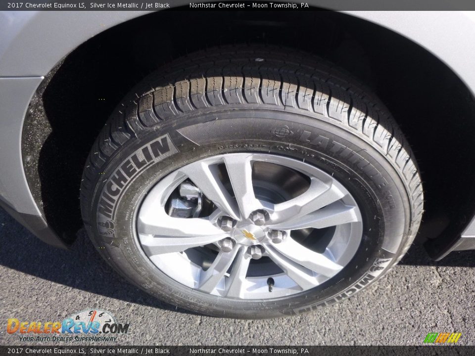 2017 Chevrolet Equinox LS Silver Ice Metallic / Jet Black Photo #11