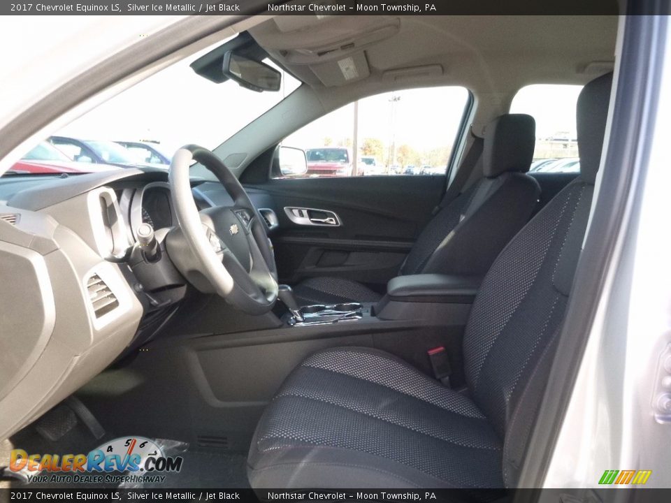 2017 Chevrolet Equinox LS Silver Ice Metallic / Jet Black Photo #12