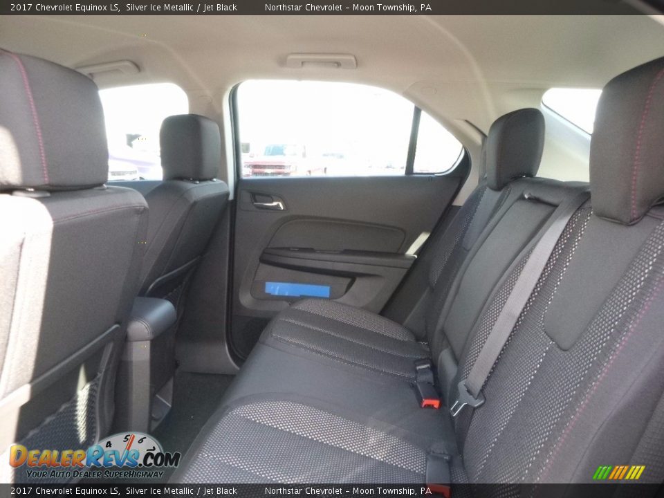 2017 Chevrolet Equinox LS Silver Ice Metallic / Jet Black Photo #13