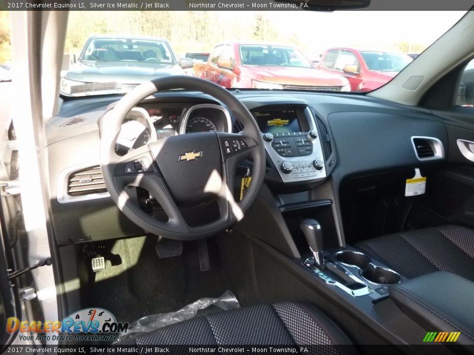 2017 Chevrolet Equinox LS Silver Ice Metallic / Jet Black Photo #14