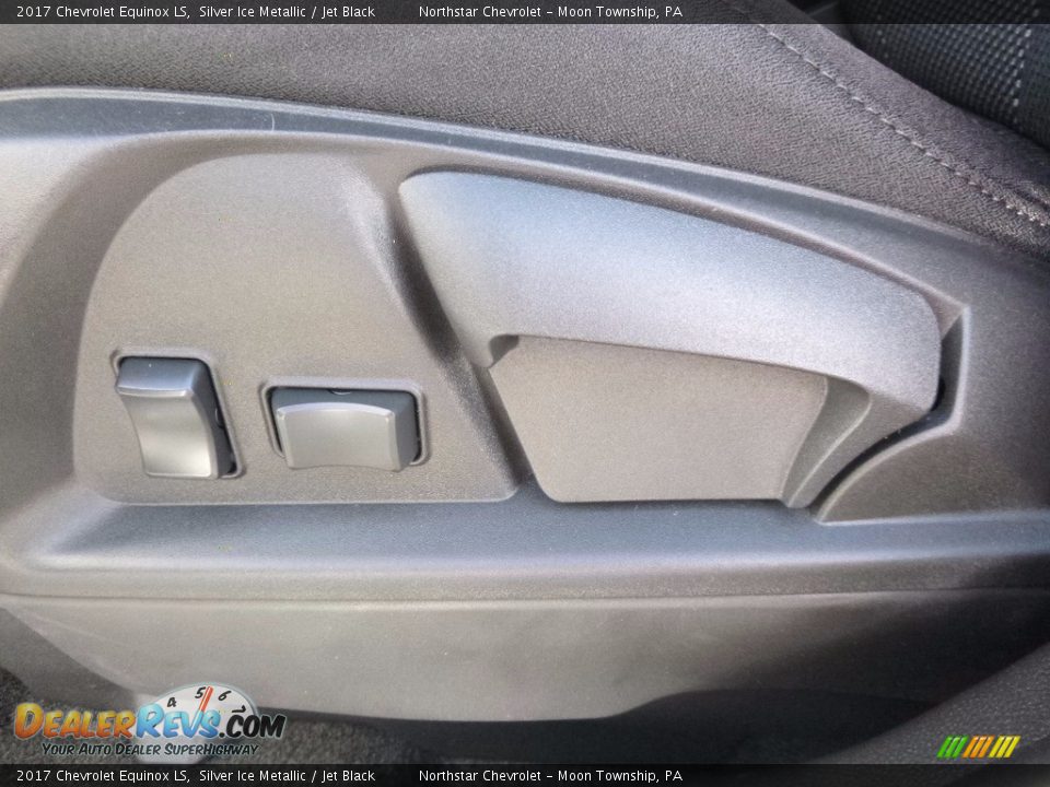 2017 Chevrolet Equinox LS Silver Ice Metallic / Jet Black Photo #17