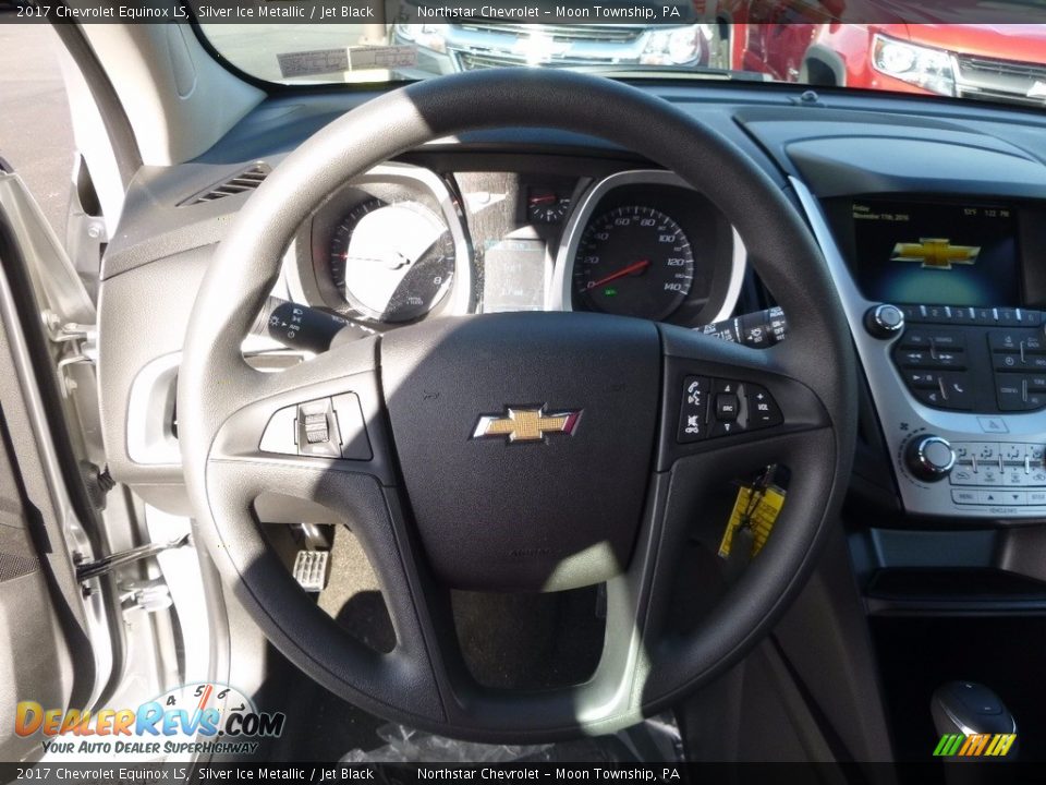 2017 Chevrolet Equinox LS Silver Ice Metallic / Jet Black Photo #18