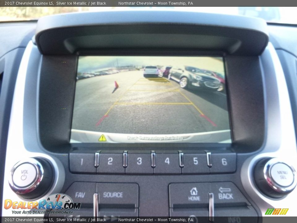 2017 Chevrolet Equinox LS Silver Ice Metallic / Jet Black Photo #19