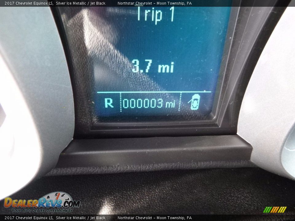 2017 Chevrolet Equinox LS Silver Ice Metallic / Jet Black Photo #20