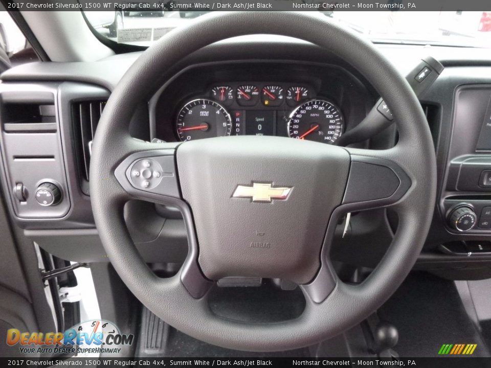 2017 Chevrolet Silverado 1500 WT Regular Cab 4x4 Steering Wheel Photo #16