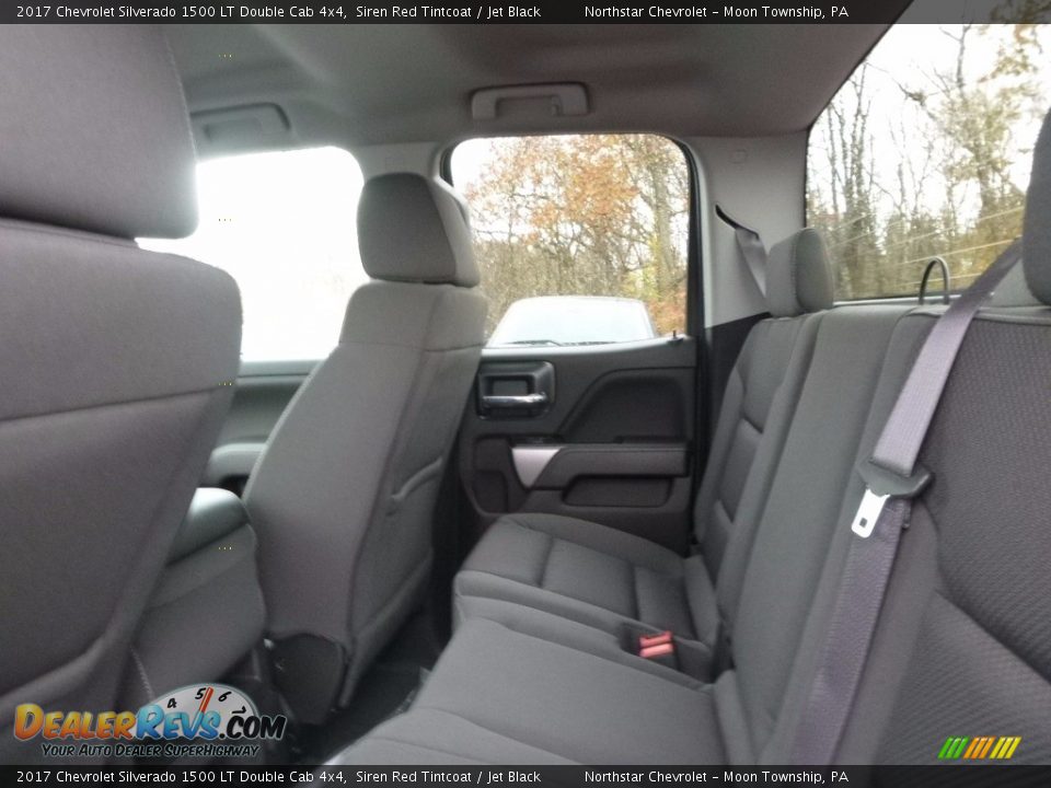 Rear Seat of 2017 Chevrolet Silverado 1500 LT Double Cab 4x4 Photo #11