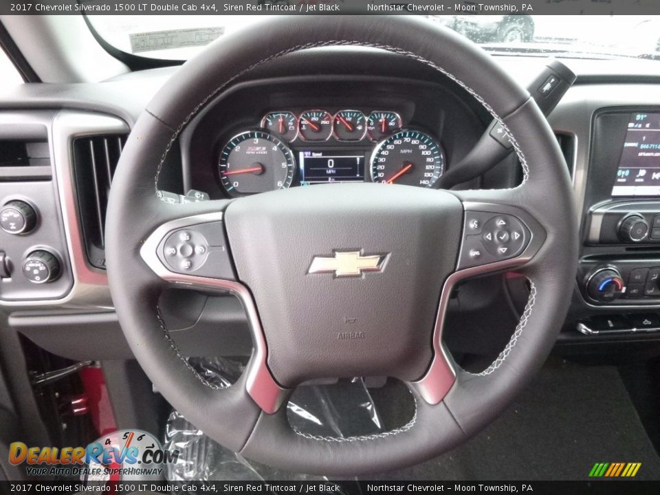 2017 Chevrolet Silverado 1500 LT Double Cab 4x4 Steering Wheel Photo #19