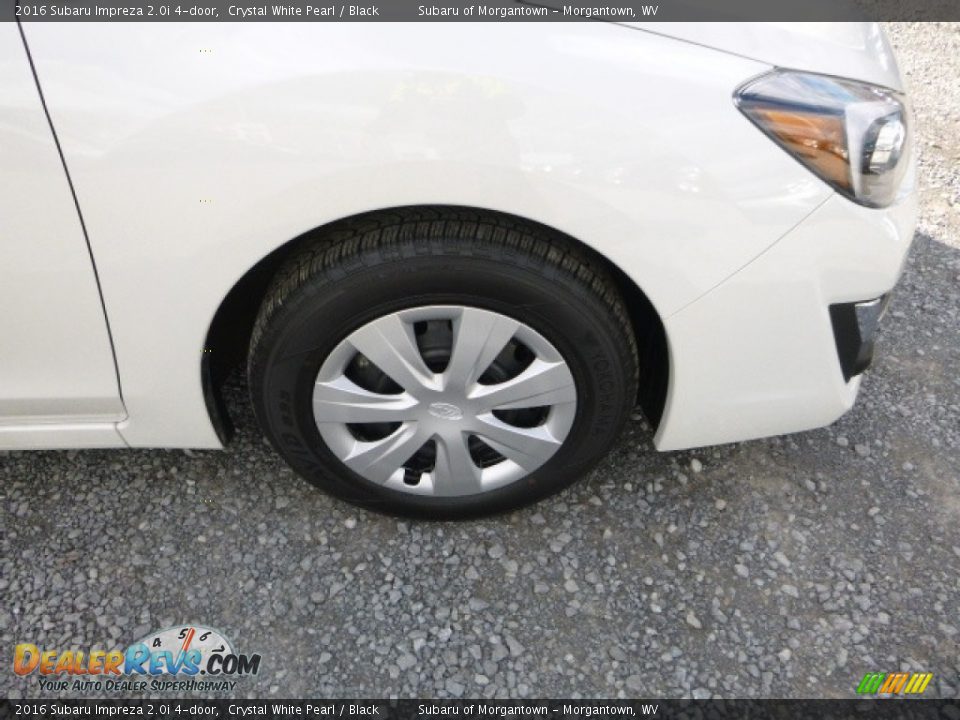 2016 Subaru Impreza 2.0i 4-door Crystal White Pearl / Black Photo #2