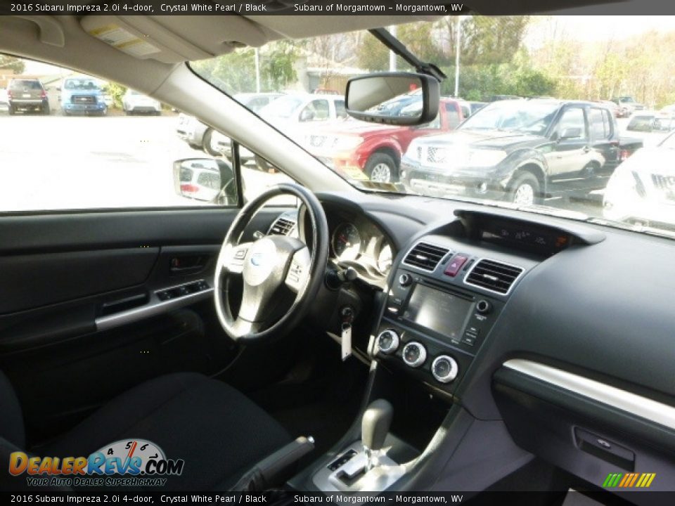 2016 Subaru Impreza 2.0i 4-door Crystal White Pearl / Black Photo #4