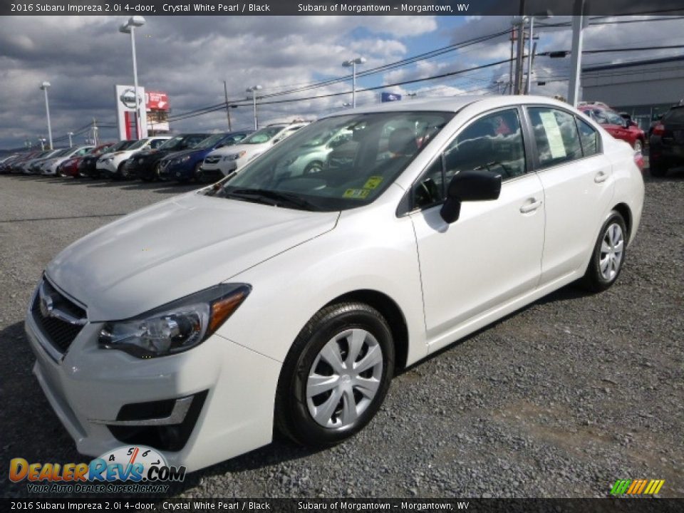 2016 Subaru Impreza 2.0i 4-door Crystal White Pearl / Black Photo #11