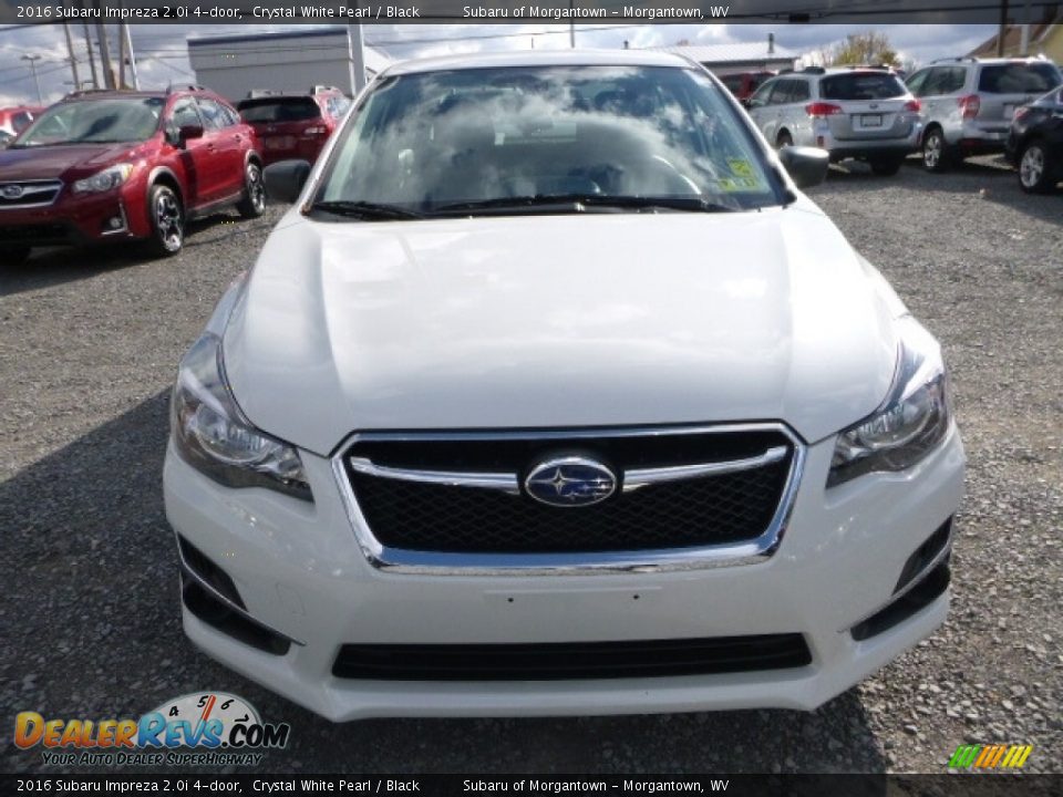 2016 Subaru Impreza 2.0i 4-door Crystal White Pearl / Black Photo #12