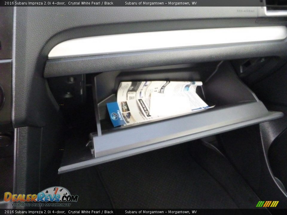 2016 Subaru Impreza 2.0i 4-door Crystal White Pearl / Black Photo #25