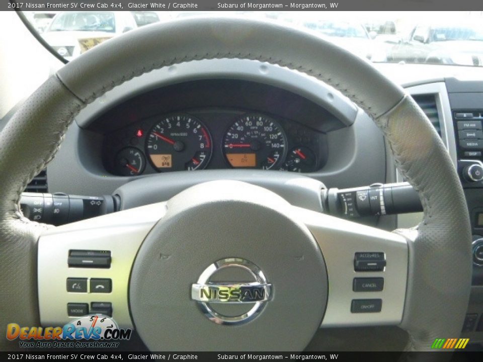 2017 Nissan Frontier SV Crew Cab 4x4 Steering Wheel Photo #20