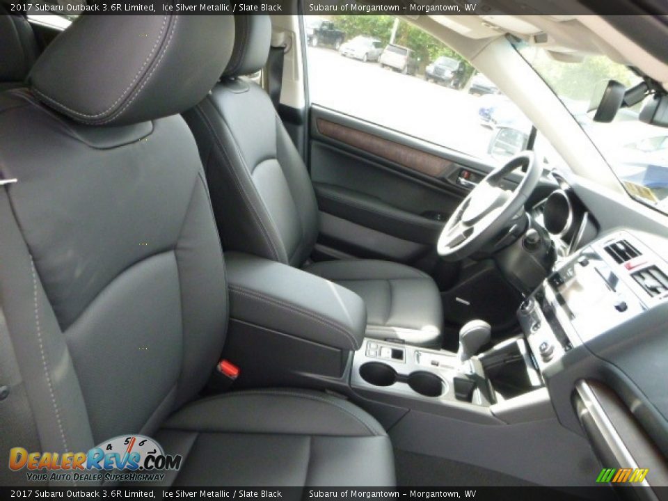 2017 Subaru Outback 3.6R Limited Ice Silver Metallic / Slate Black Photo #3