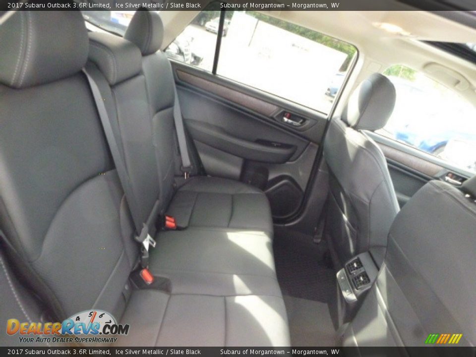 2017 Subaru Outback 3.6R Limited Ice Silver Metallic / Slate Black Photo #5