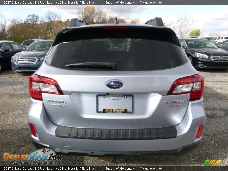 2017 Subaru Outback 3.6R Limited Ice Silver Metallic / Slate Black Photo #8