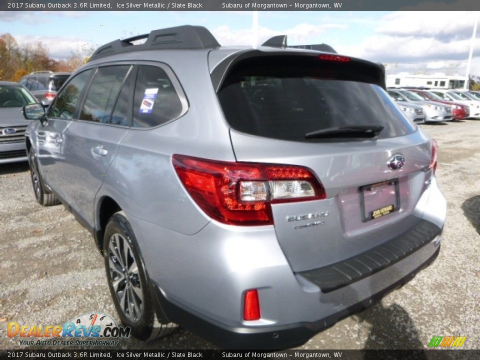2017 Subaru Outback 3.6R Limited Ice Silver Metallic / Slate Black Photo #9