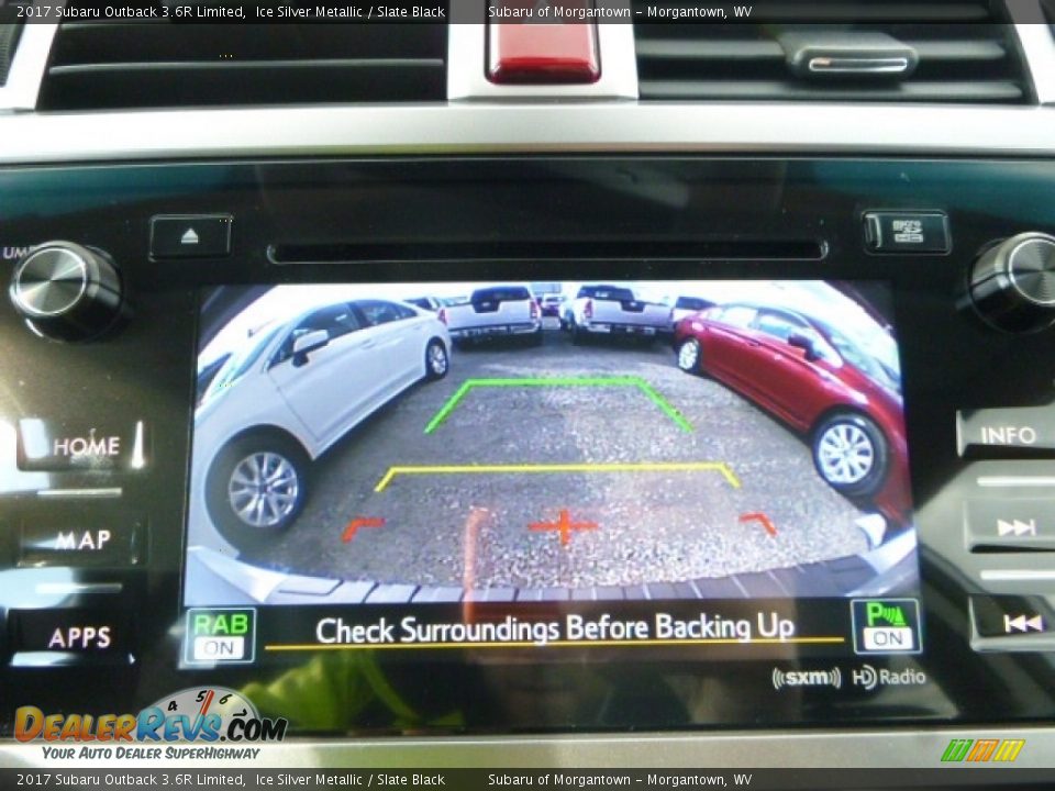 2017 Subaru Outback 3.6R Limited Ice Silver Metallic / Slate Black Photo #19