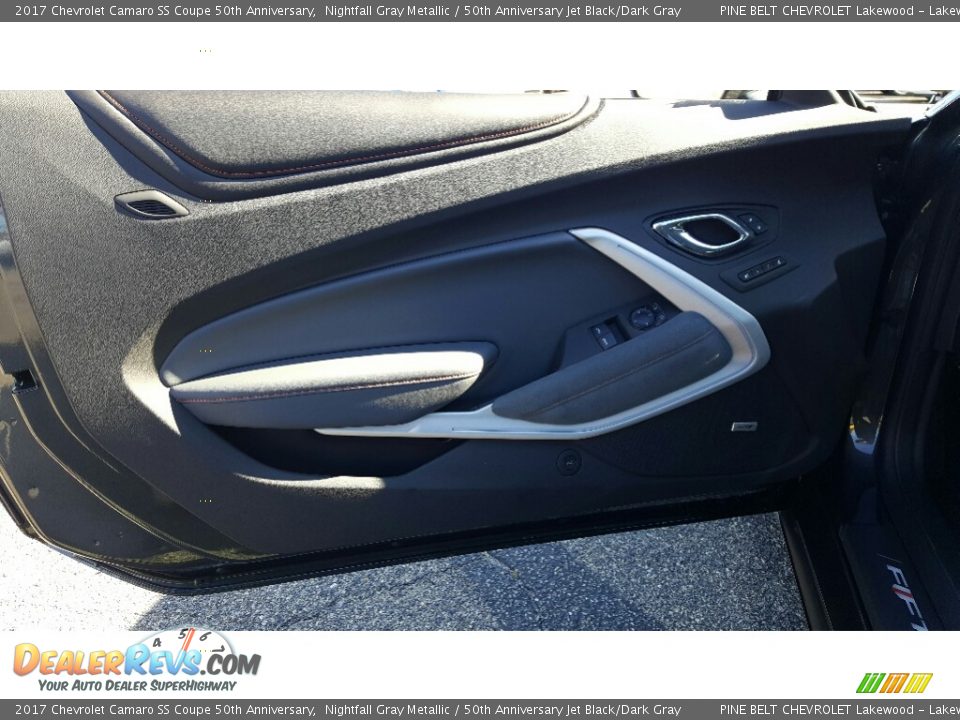 2017 Chevrolet Camaro SS Coupe 50th Anniversary Nightfall Gray Metallic / 50th Anniversary Jet Black/Dark Gray Photo #6