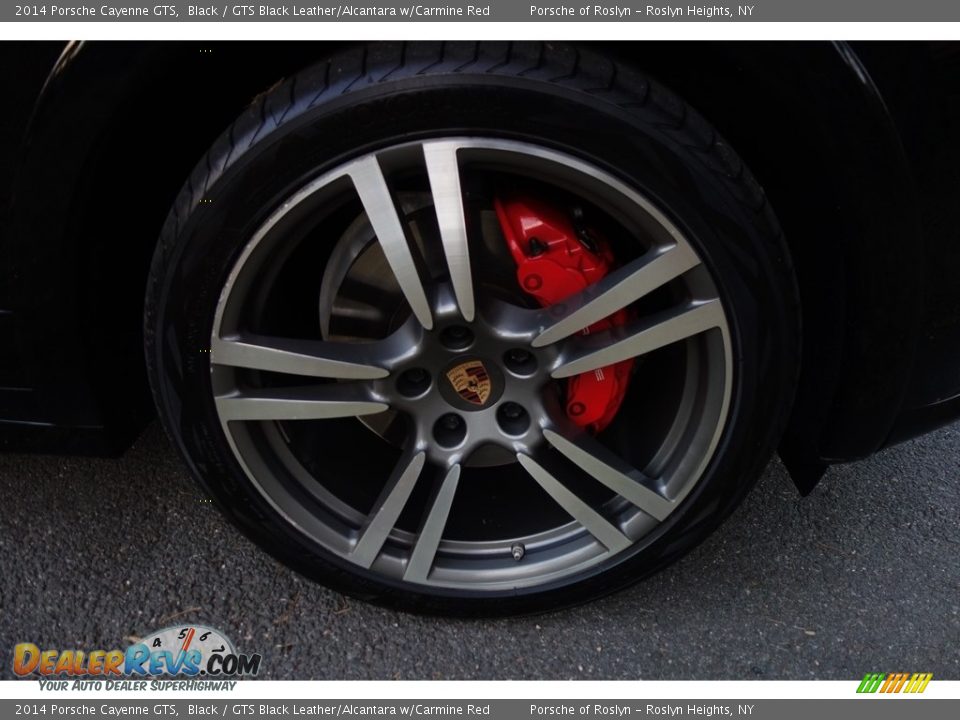 2014 Porsche Cayenne GTS Black / GTS Black Leather/Alcantara w/Carmine Red Photo #9