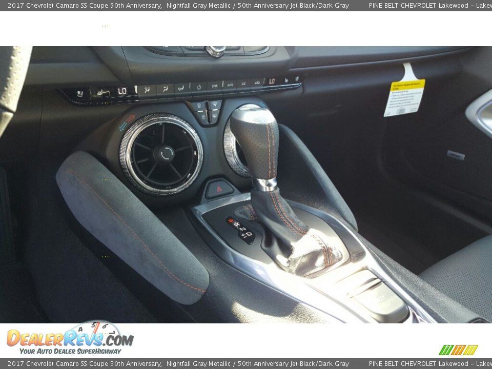 2017 Chevrolet Camaro SS Coupe 50th Anniversary Nightfall Gray Metallic / 50th Anniversary Jet Black/Dark Gray Photo #8