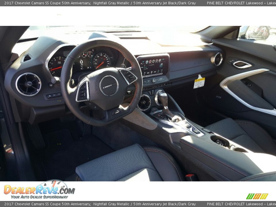 2017 Chevrolet Camaro SS Coupe 50th Anniversary Nightfall Gray Metallic / 50th Anniversary Jet Black/Dark Gray Photo #9