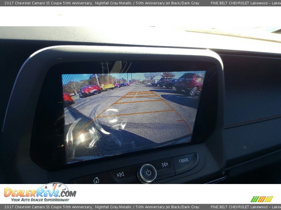 2017 Chevrolet Camaro SS Coupe 50th Anniversary Nightfall Gray Metallic / 50th Anniversary Jet Black/Dark Gray Photo #10