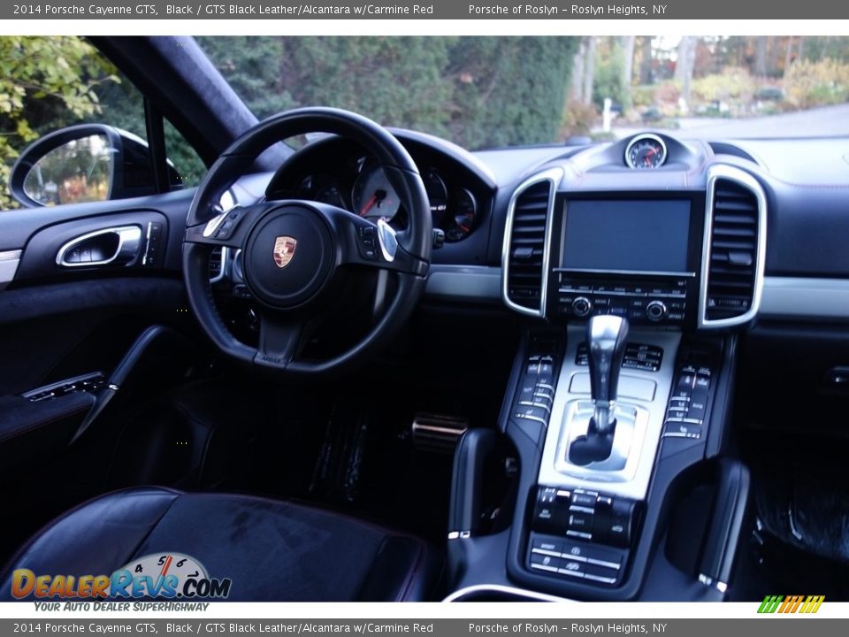 2014 Porsche Cayenne GTS Black / GTS Black Leather/Alcantara w/Carmine Red Photo #15