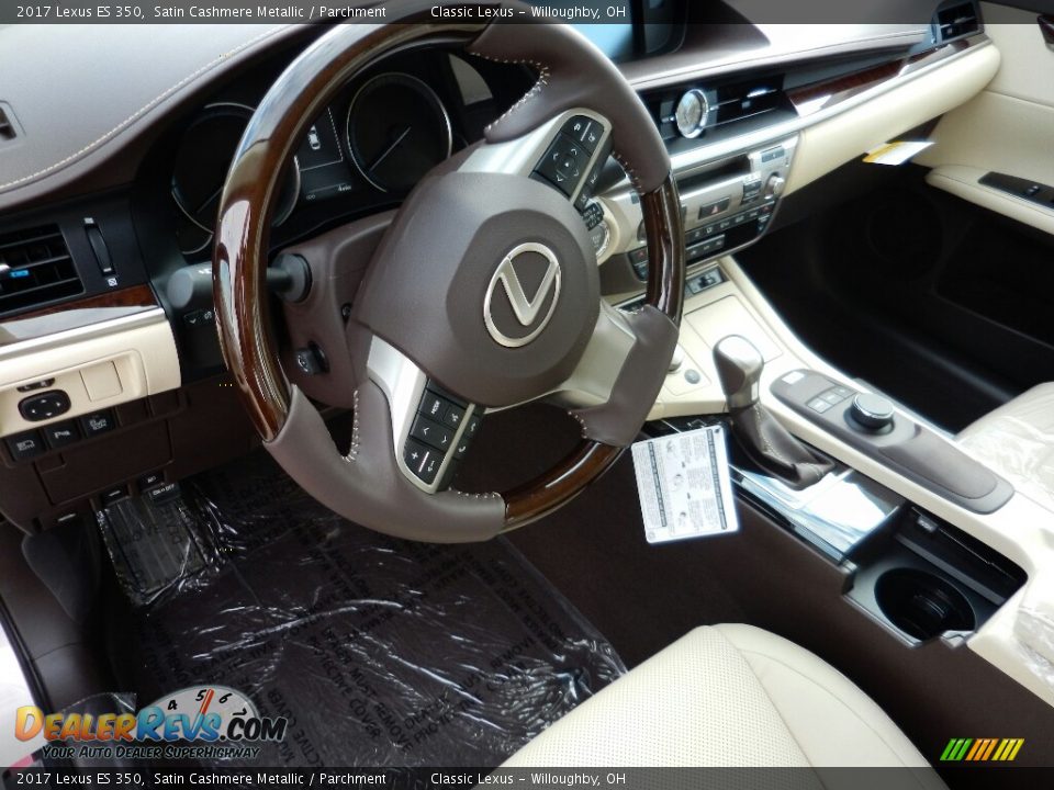 2017 Lexus ES 350 Satin Cashmere Metallic / Parchment Photo #2