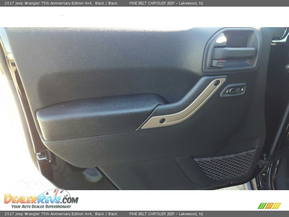 2017 Jeep Wrangler 75th Anniversary Edition 4x4 Black / Black Photo #6