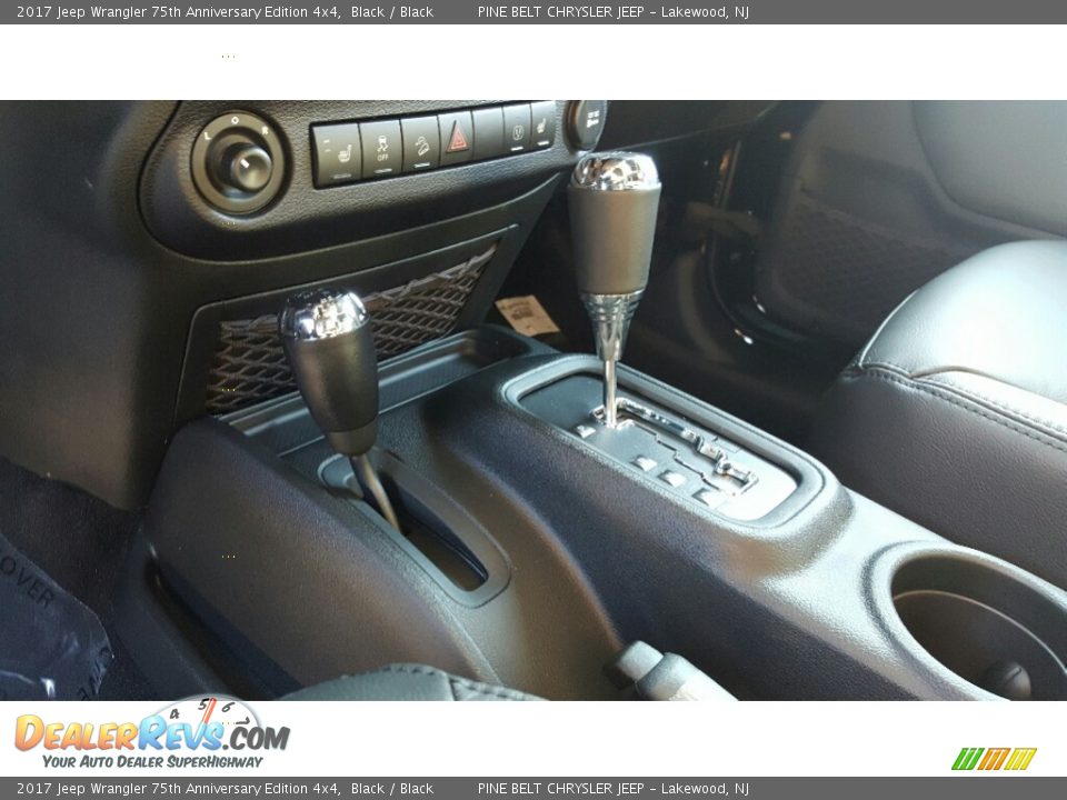 2017 Jeep Wrangler 75th Anniversary Edition 4x4 Black / Black Photo #8